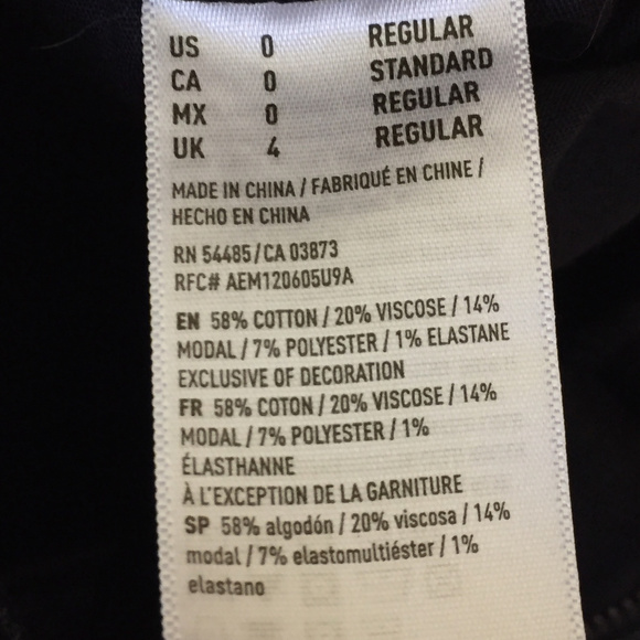 AEO black jegging skinny distressed jeans stretch - Picture 7 of 8